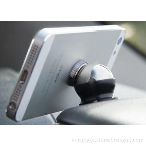 Sliver Magnetic Car Holder Mount With ABS / Metal And 540 D
